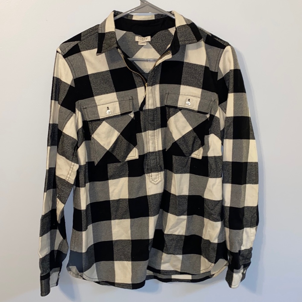 jcrew flannel shirt!!